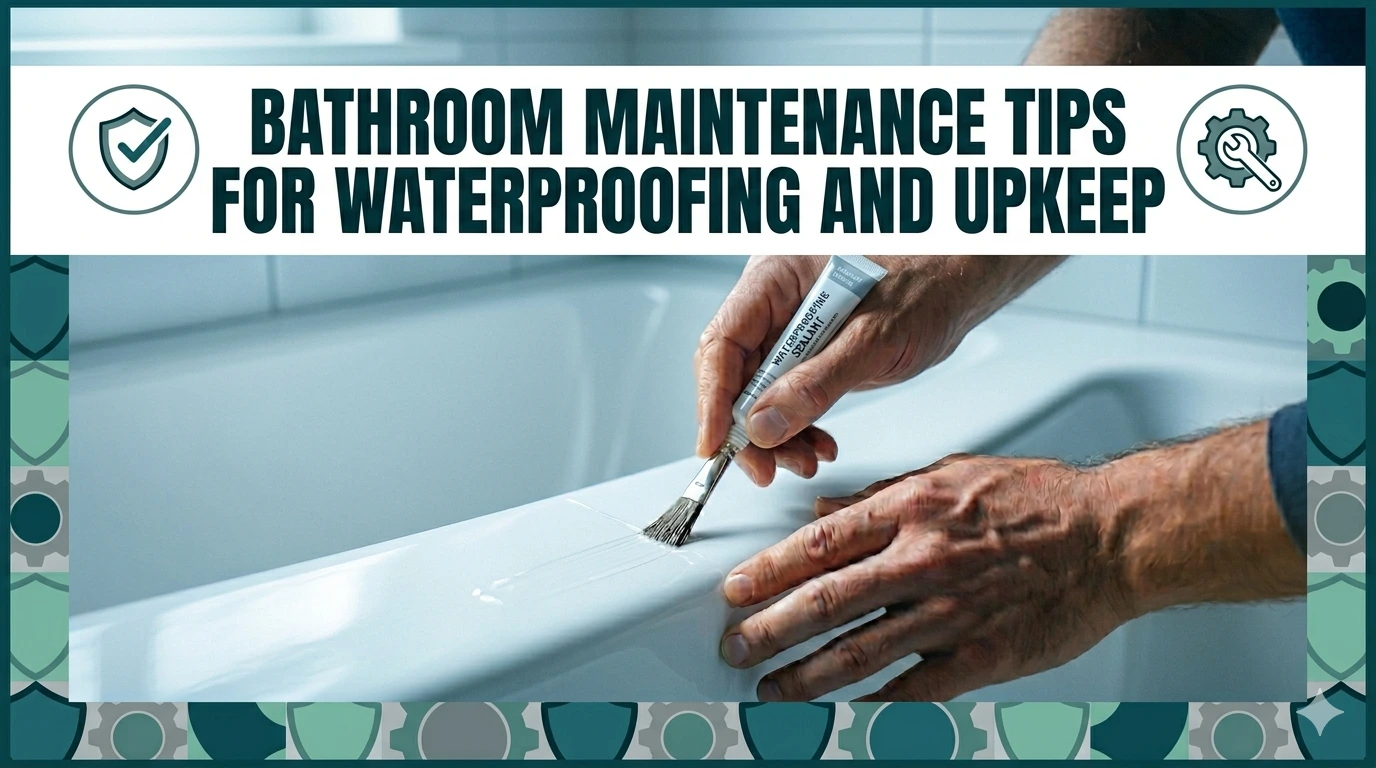 Bathroom Maintenance Tips for Waterproofing and Upkeep